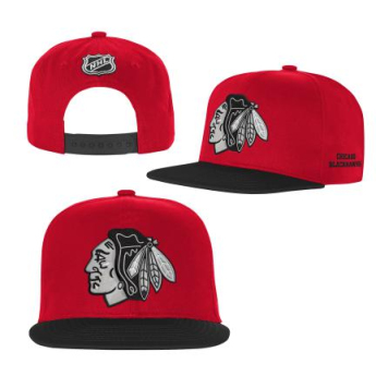 Chicago Blackhawks șapcă flat de copii Essentials Flatbrim Snapback