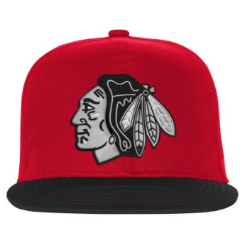 Chicago Blackhawks șapcă flat de copii Essentials Flatbrim Snapback