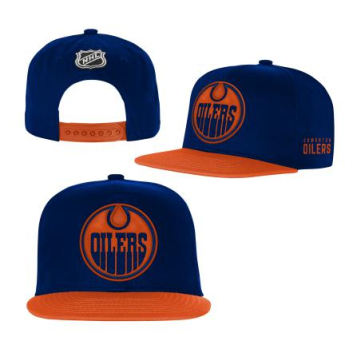 Edmonton Oilers șapcă flat de copii Essentials Flatbrim Snapback