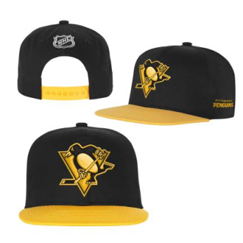Pittsburgh Penguins șapcă flat de copii Essentials Flatbrim Snapback