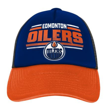 Edmonton Oilers șapcă flat de copii Essentials Snapback Trucker