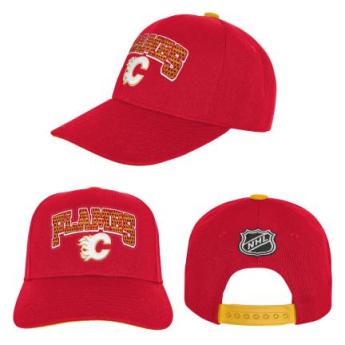 Calgary Flames șapcă flat de copii Essentials Procrown