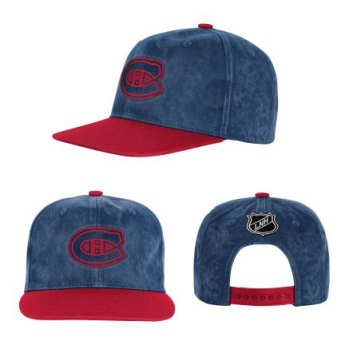 Montreal Canadiens șapcă flat de copii True Retro Deadstock Snapback