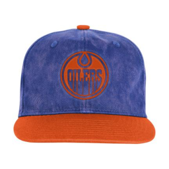 Edmonton Oilers șapcă flat de copii True Retro Deadstock Snapback