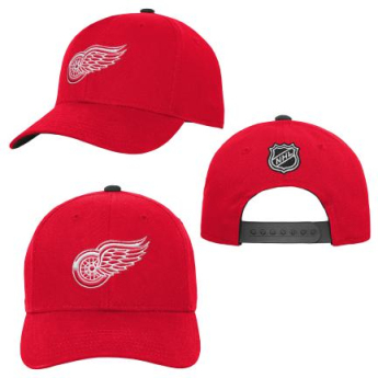 Detroit Red Wings șapcă de baseball pentru copii Precurved Snap