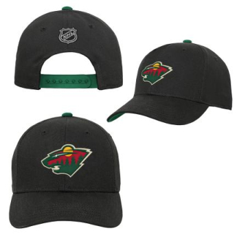 Minnesota Wild șapcă de baseball pentru copii Precurved Snap