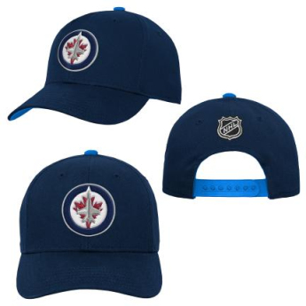 Winnipeg Jets șapcă de baseball pentru copii Precurved Snap