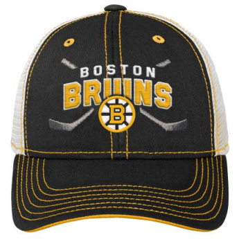 Boston Bruins șapcă de baseball pentru copii Lockup Meshback Adj.