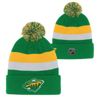 Minnesota Wild căciula de iarnă pentru copii Cuffed Beanie With Pom