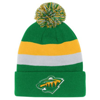 Minnesota Wild căciula de iarnă pentru copii Cuffed Beanie With Pom