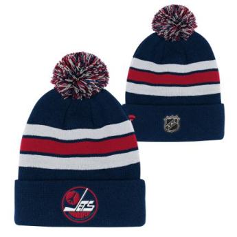 Winnipeg Jets căciula de iarnă pentru copii Cuffed Beanie With Pom