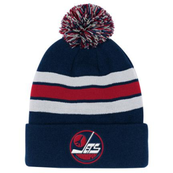 Winnipeg Jets căciula de iarnă pentru copii Cuffed Beanie With Pom