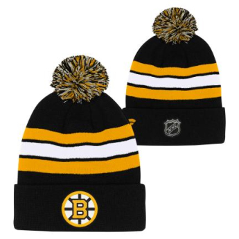 Boston Bruins căciula de iarnă pentru copii Cuffed Beanie With Pom