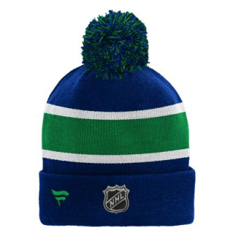 Vancouver Canucks căciula de iarnă pentru copii Cuffed Beanie With Pom blue