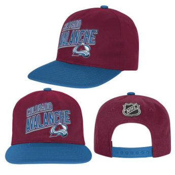 Colorado Avalanche șapcă flat de copii Essentials Deadstock Snapback
