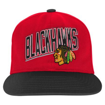 Chicago Blackhawks șapcă flat de copii Essentials Deadstock Snapback