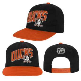 Anaheim Ducks șapcă flat de copii Essentials Deadstock Snapback