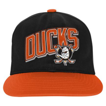 Anaheim Ducks șapcă flat de copii Essentials Deadstock Snapback