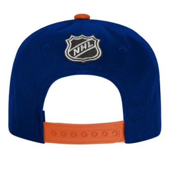 Edmonton Oilers șapcă flat de copii Essentials Deadstock Snapback
