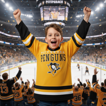 Pittsburgh Penguins tricou de hochei pentru copii Fashion Hockey Jersey