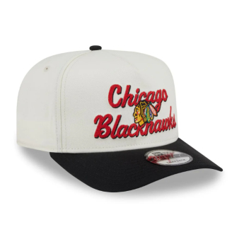 Chicago Blackhawks șapcă de baseball New Era 950AF Chainstitch white