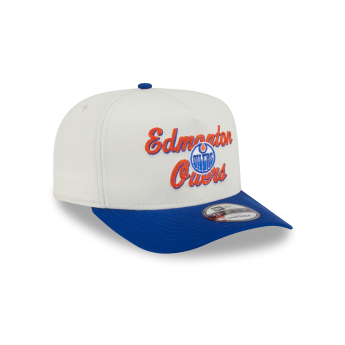Edmonton Oilers șapcă de baseball New Era 950AF Chainstitch white