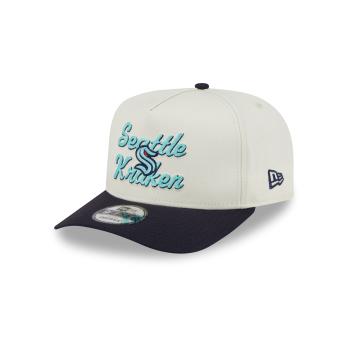 Seattle Kraken șapcă de baseball New Era 950AF Chainstitch white