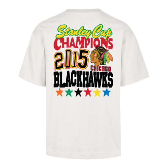 Chicago Blackhawks tricou de bărbați Starside 47 Foundation Tee white