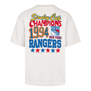 New York Rangers tricou de bărbați Starside 47 Foundation Tee white