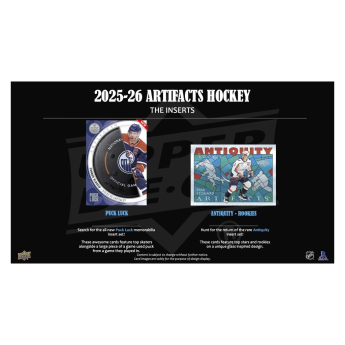 NHL cutii Cărți de hochei NHL 2025-26 Upper Deck Artifacts Hockey Hobby Box