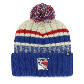 New York Rangers căciulă de iarnă Long Range 47 Cuff Knit Natural