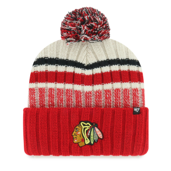 Chicago Blackhawks căciulă de iarnă Long Range 47 Cuff Knit Natural