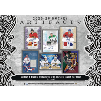 NHL cutii Cărți de hochei NHL 2025-26 Upper Deck Artifacts Blaster Box