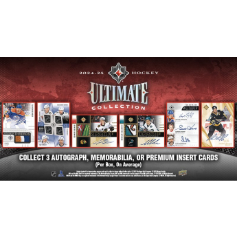 NHL cutii Cărți de hochei NHL 2024-25 Upper Deck Ultimate Hobby Box
