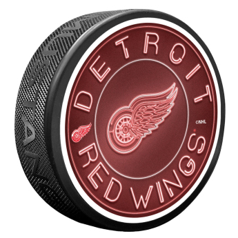 Detroit Red Wings puc Neon