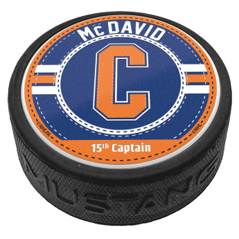 Edmonton Oilers puc Captain Jersey Stitch - Connor McDavid