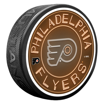 Philadelphia Flyers puc Neon