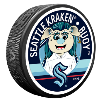 Seattle Kraken puc Buoy Mascot Textured