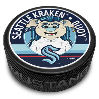 Seattle Kraken puc Buoy Mascot Textured