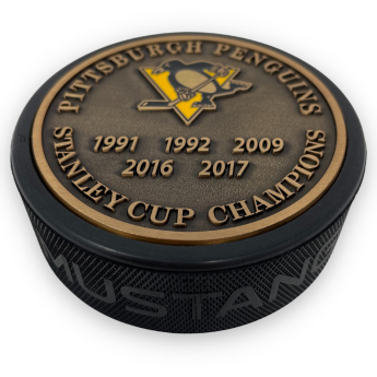 Pittsburgh Penguins puc Stanley Cup Years Gold Medallion