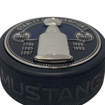 Edmonton Oilers puc Ultra 3D Stanley Cup Medallion