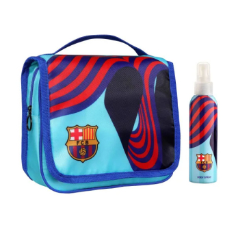 FC Barcelona geantă de toaletă blue + body cologne 150 ml