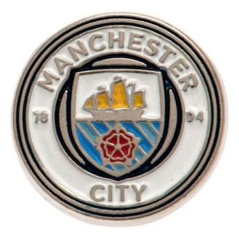 Manchester City breloc și insignă design set