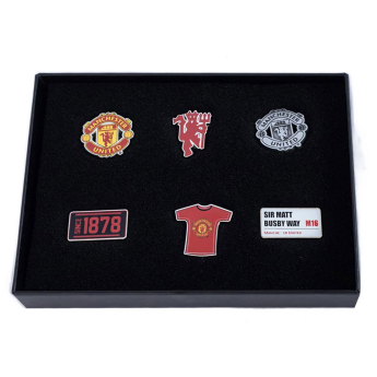 Manchester United set embleme 6pc