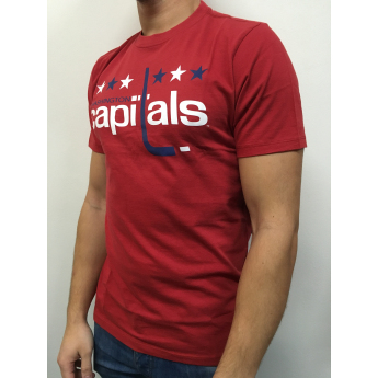 Washington Capitals tricou de bărbați 47 Basic Logo warm up