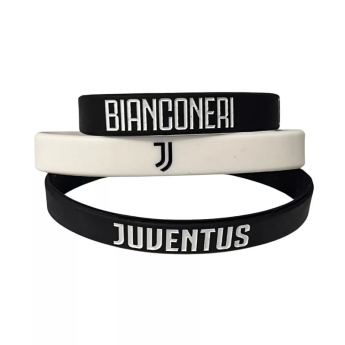 Juventus Torino brățară de cauciuc 3pack Silicone