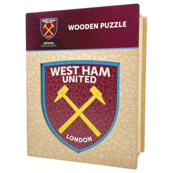 West Ham United puzzle din lemn Crest 150 pcs