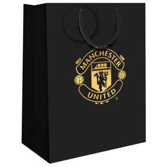 Manchester United sacosă de cadou Medium Black