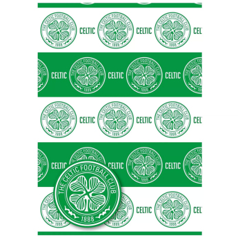 FC Celtic hârtie de împachetat Christmas 2 pcs
