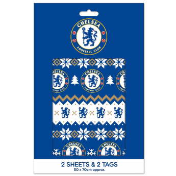 FC Chelsea hârtie de împachetat Christmas 2 pcs